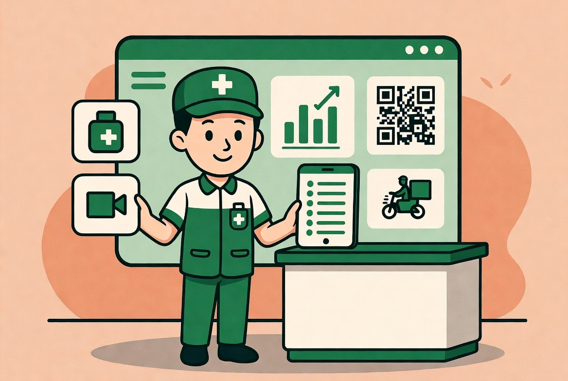 Chuyển Đổi Số Nhà Thuốc Quầy Thuốc 2026 Bí Kíp Bán Hàng Online
