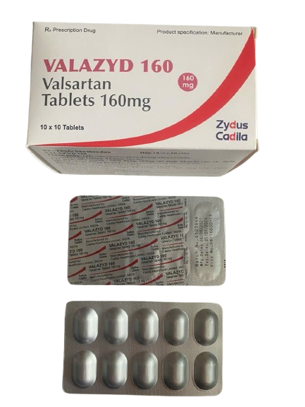 VALAZYD 160 Valsartan 160mg zydus cadila (h/100v)