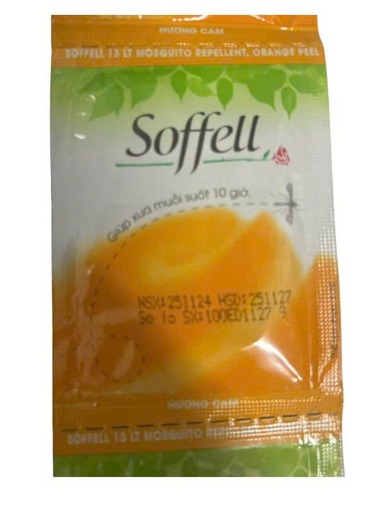 SOFFELL XUA MUỖI hương hoa (dây/12g) (Copy)