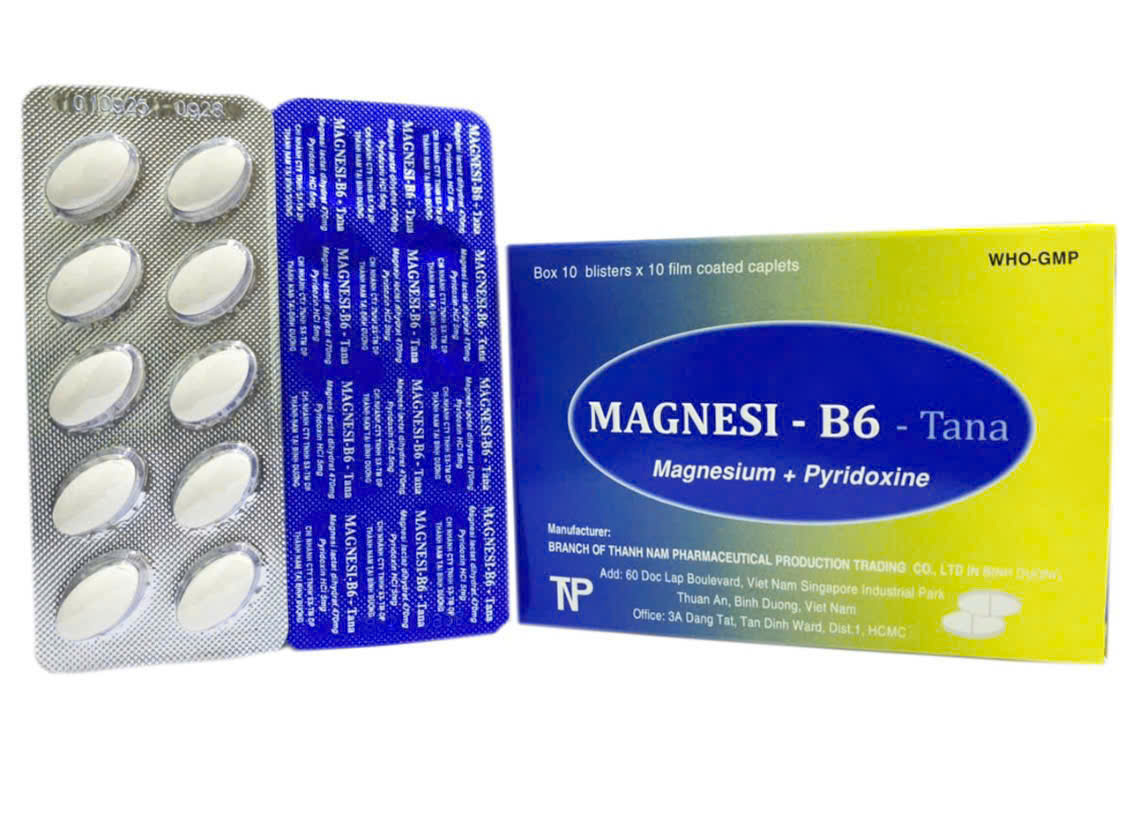 MAGNESI B6 TANA Thành Nam (H/100v)