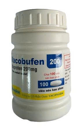 VACOBUFEN IBUPROFEN 200mg Vacopharm (C/100v)