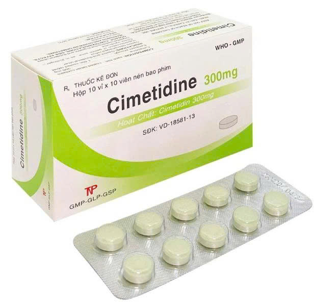 CIMETIDINE 300mg (Nén tròn , H/100v)