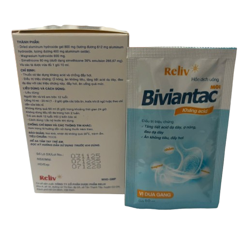 BIVIANTAC mới vị dưa gang reliv (H/30g/10ml)