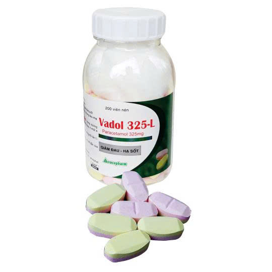 VADOL L PARACETAMOL 325mg vacopharm (c/200v)