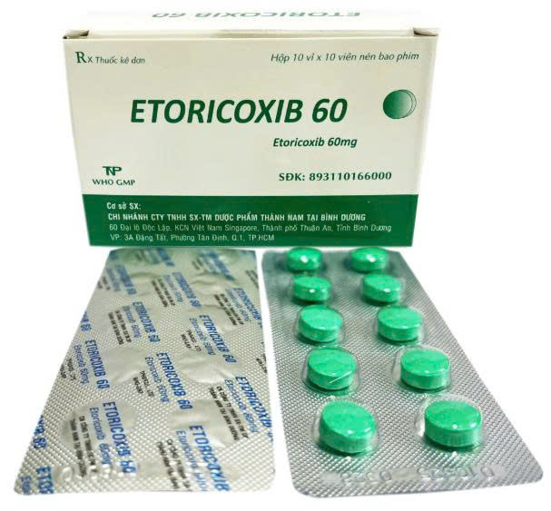 ETORICOXIB 60 (Nén, H/100v)