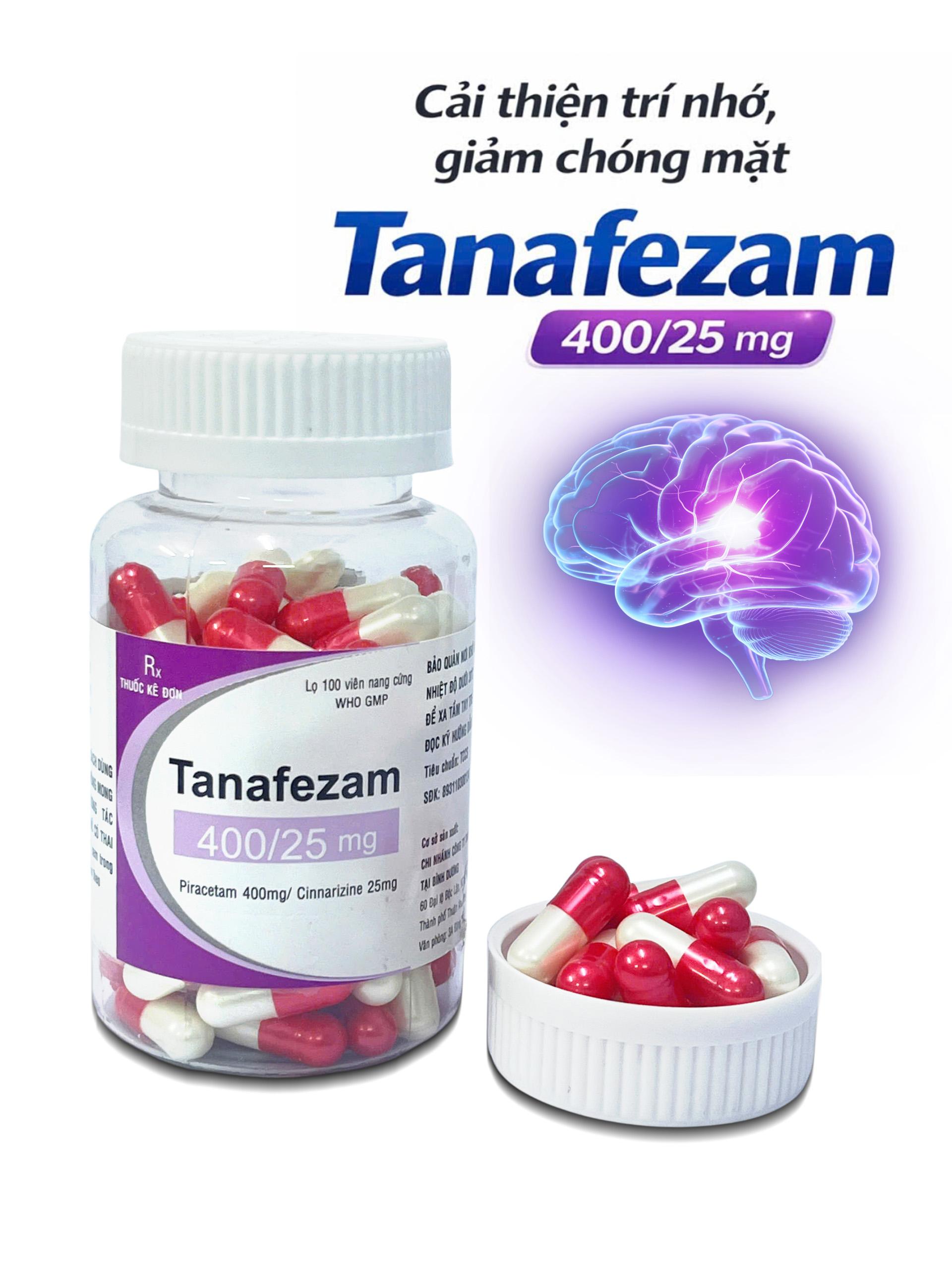 TANAFEZAM 400/25mg Thành Nam (C/100v)