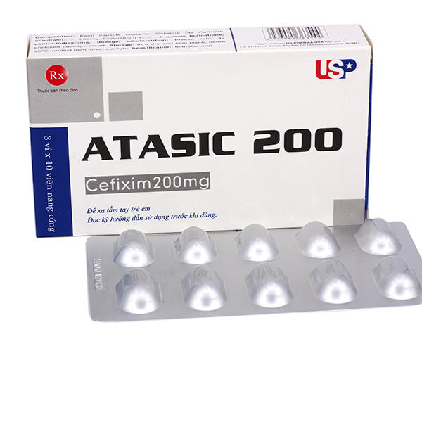 ATASIC cefixim 200mg usp (h/30v)