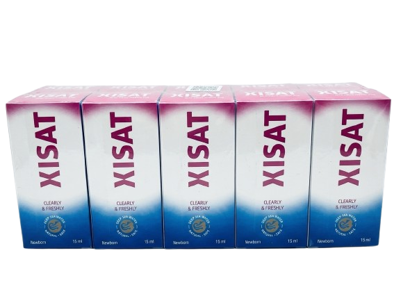 XISAT nhỏ mũi  hồng trẻ em merap (lốc/10c/15ml)