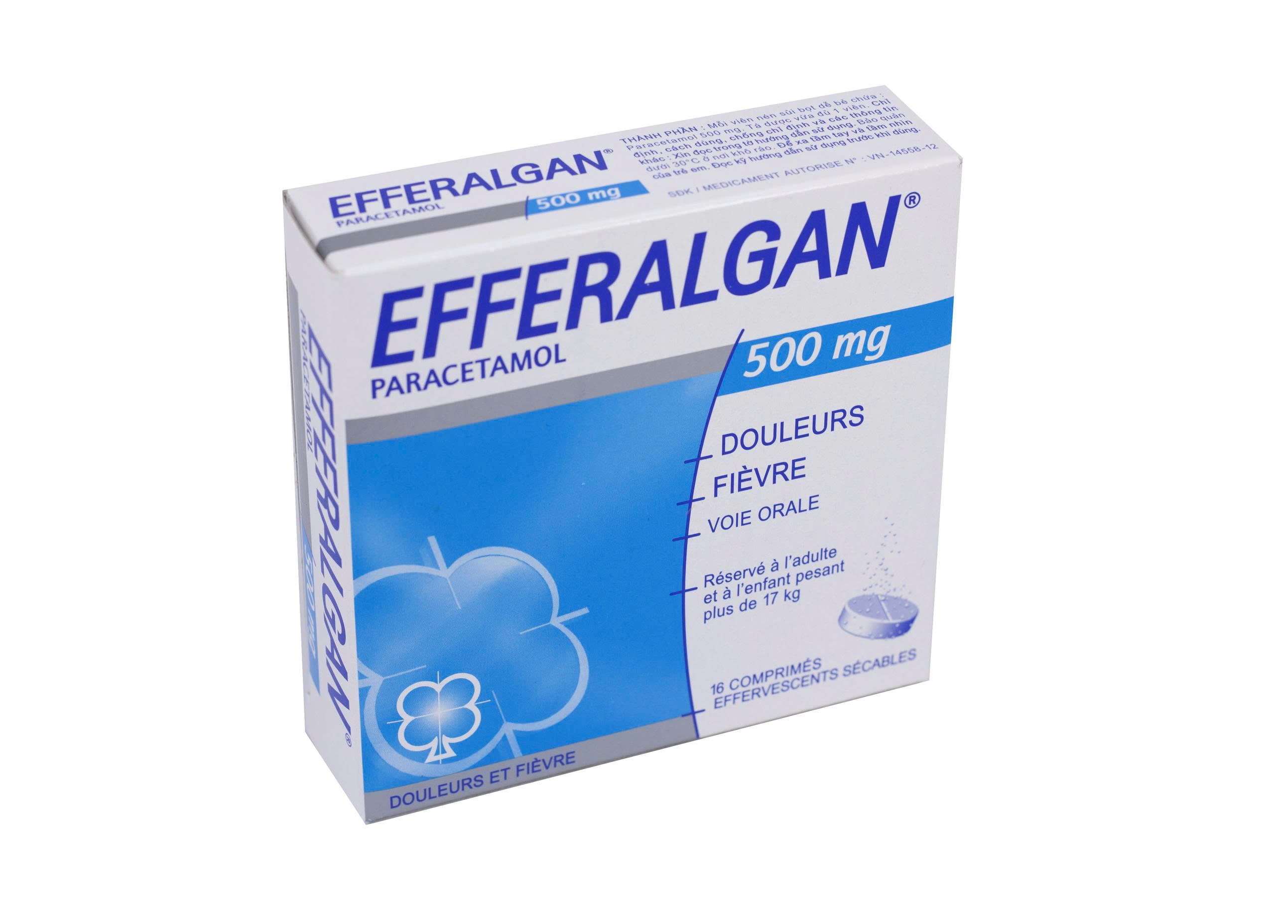 EFERALGAN 500mg UPSA SAS (H/16v)