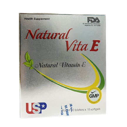 NATURAL VITA E US PHARMA (h/100v)
