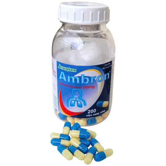 AMBRON AMBROXOL 30mg vacopharm (c/200v)