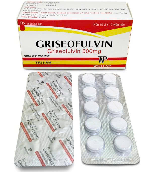GRISEOFULVIN (Nén, H/100v)