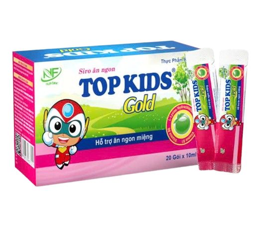 TOP KIDS GOLD – Siro ăn ngon Vicophar (H20gx10ml)
