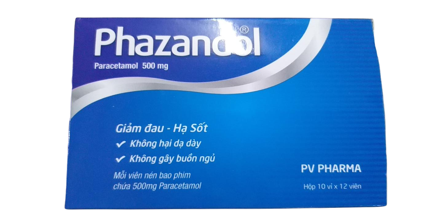 PHAZANDOL paracetamol 500mg pv pharma (h/120v)