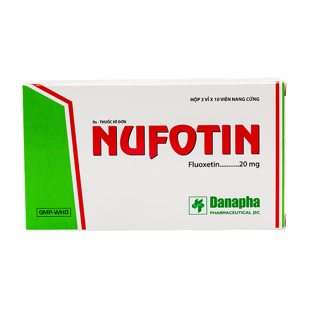 NUFOTIN fluoxetin 20mg danapha (h/30v)