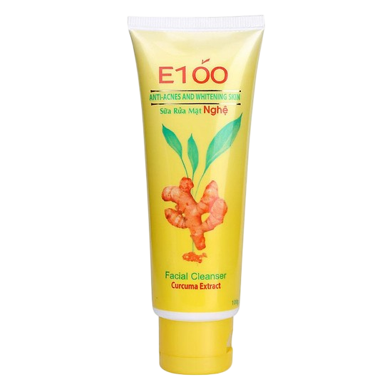 SỮA RỬA MẶT E100 nghệ (tuýp/100g)