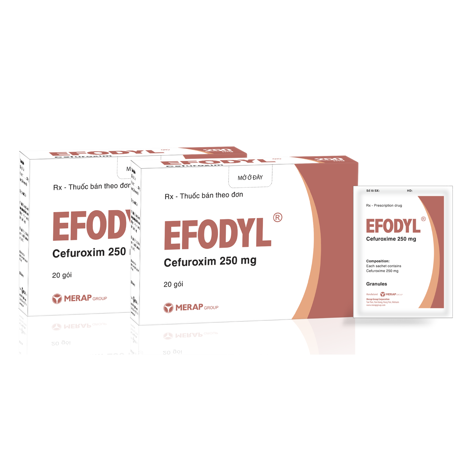 EFODYL cefuroxim 250mg merap (h/20g)