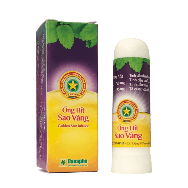 ỐNG HÍT Sao Vàng Danapha (ống)