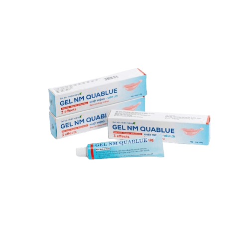 GEL NHIỆT MIỆNG QuaBlue Quang Xanh (Lốc/10T/10gr)