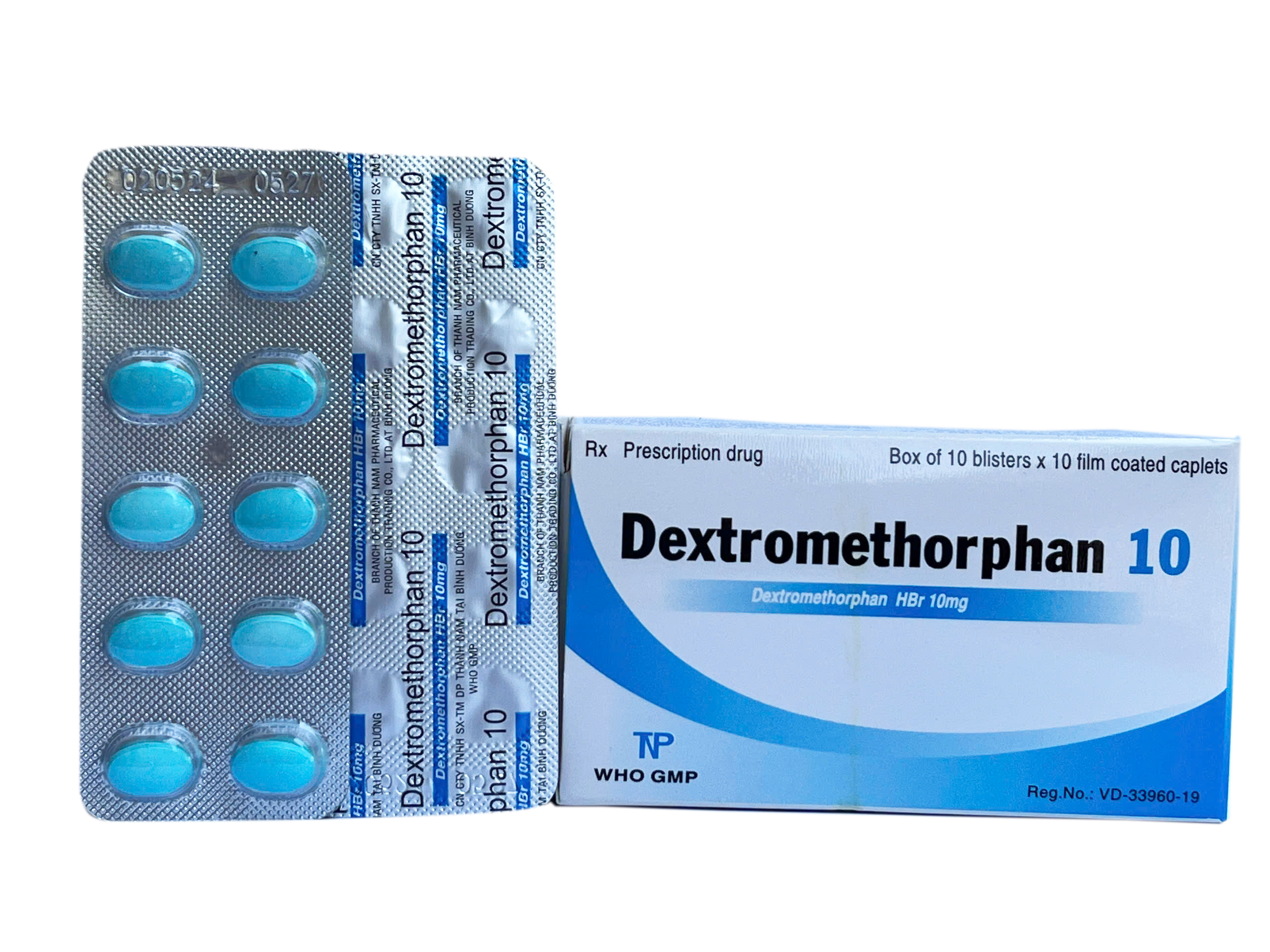 DEXTROMETHORPHAN 10 Thành Nam (Nén, H/100v)