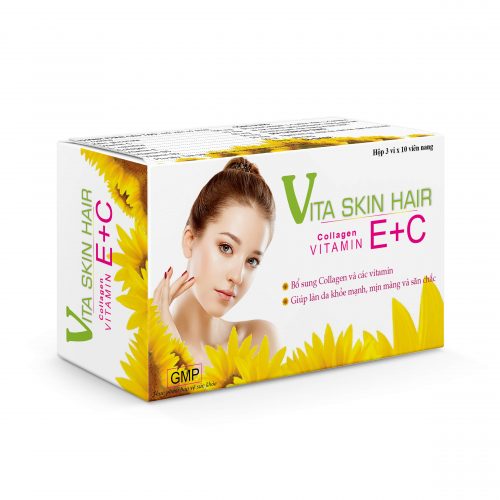 CETECO VITA SKIN HAIR  Tw3 cetecoUS (Hộp 60v)