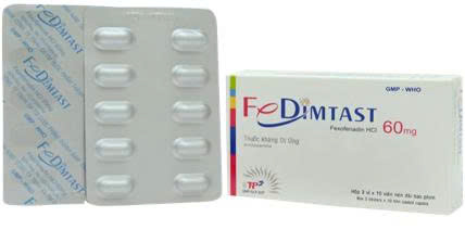 FEDIMTAST 60mg (Nén, H/30v)