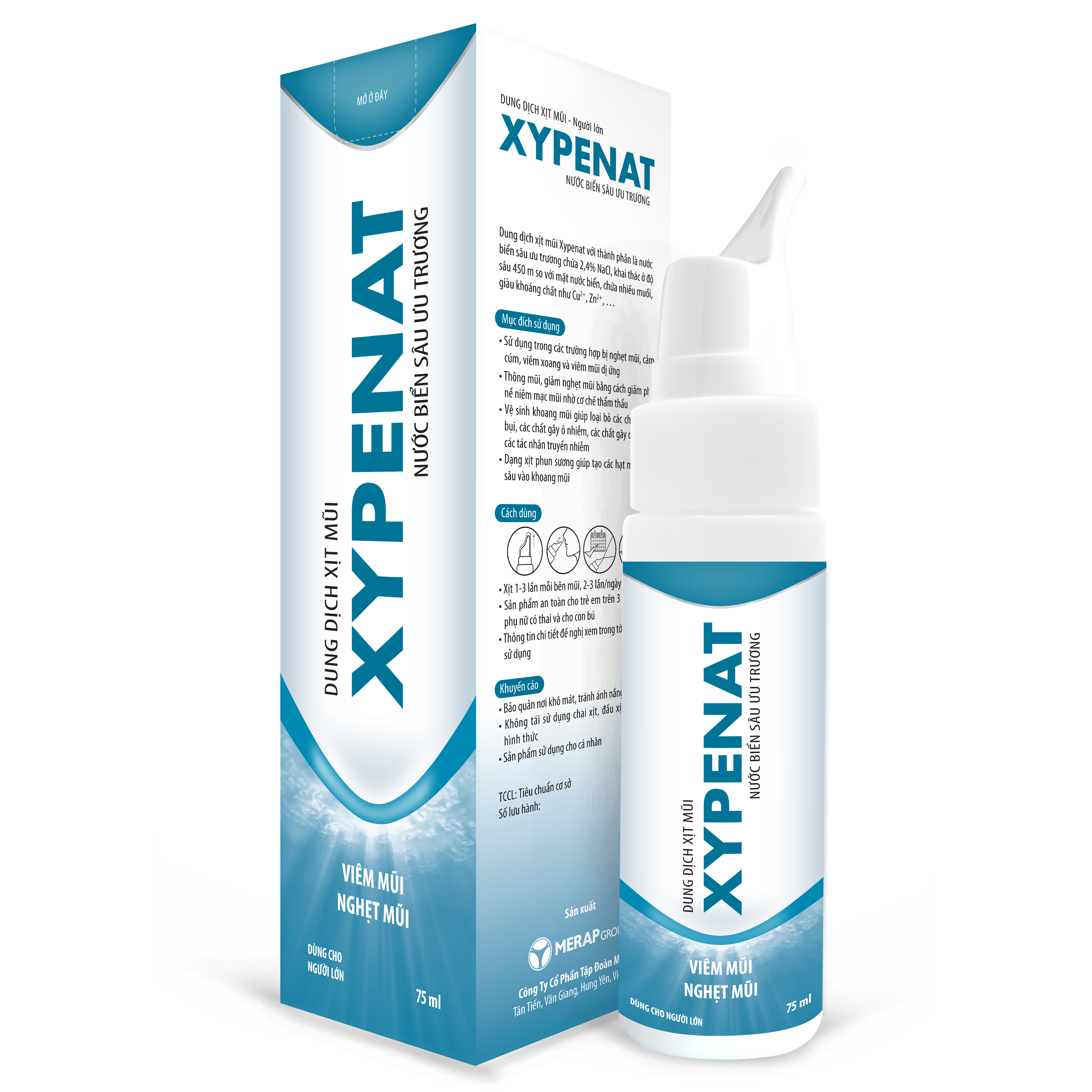 XỊT MŨI XYPENAT merap (c/75ml)