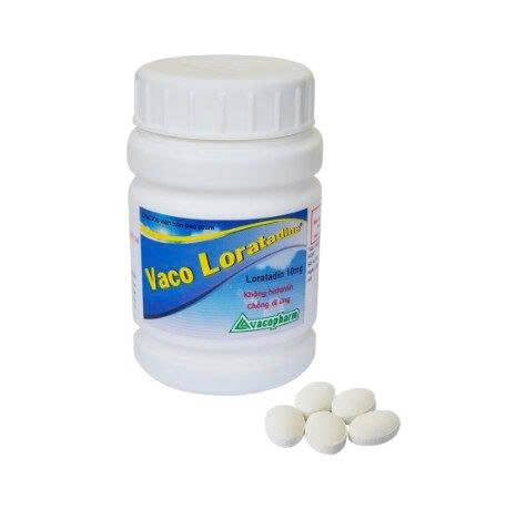 VACO LORATADIN 10mg oval vacopharm (c/200v)