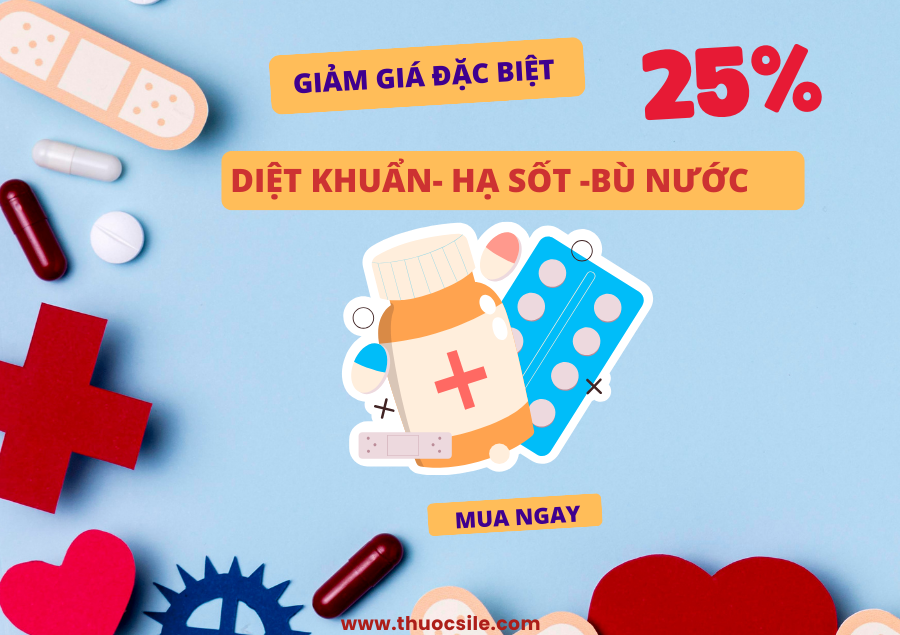 50 % Sale Voucher Thuốc Đơn hàng được giảm 25%