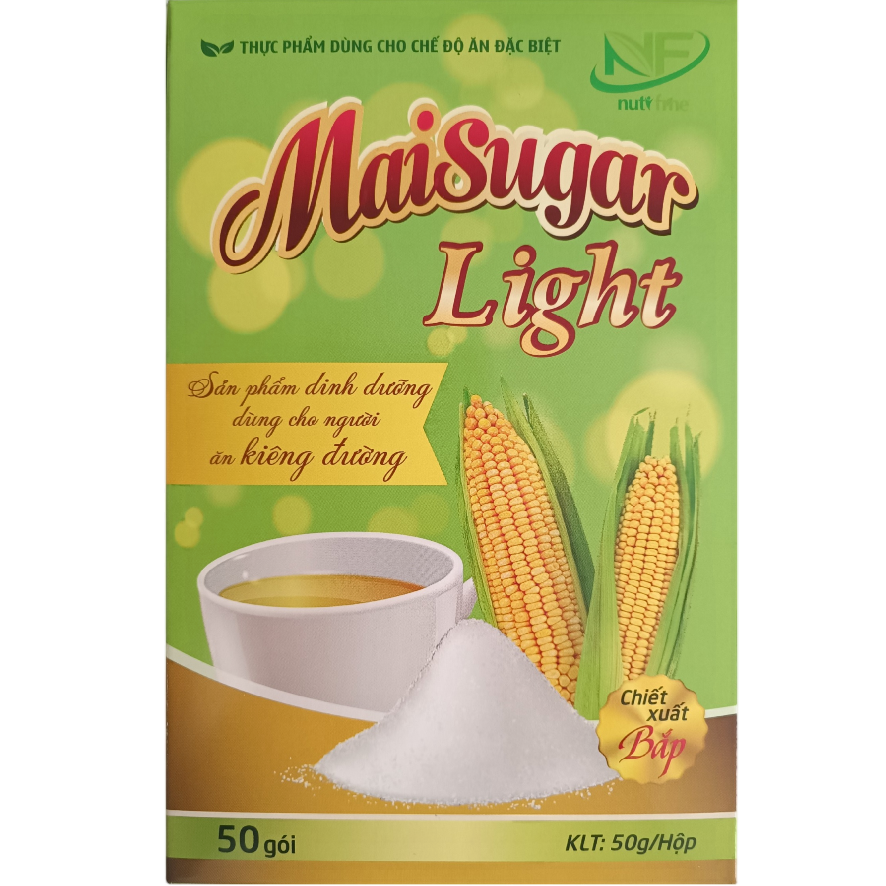 Đường Bắp Ăn Kiêng Maisugar Light Nutifine (H/50g/1gr)