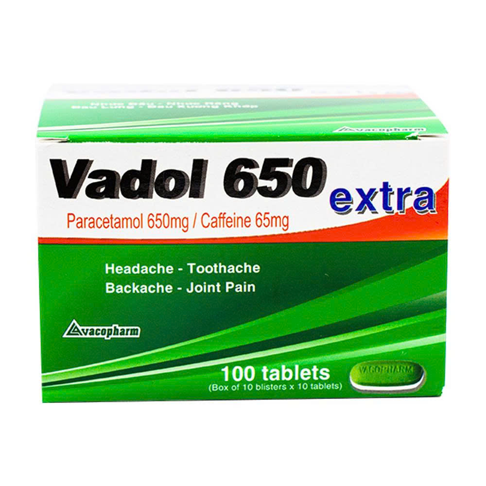 VADOL 650 EXTRA VACOPHARM (h/100v)