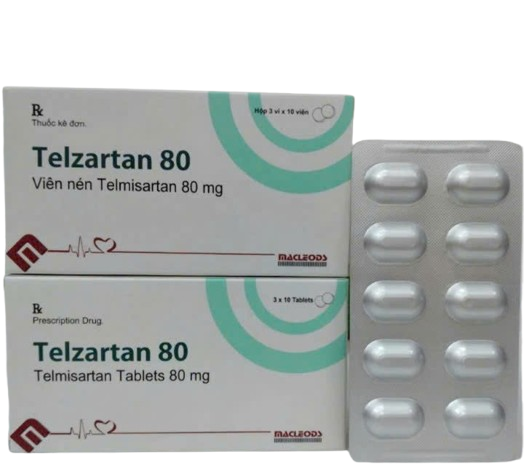TELZARTAN  80mg macleods (h/30v)