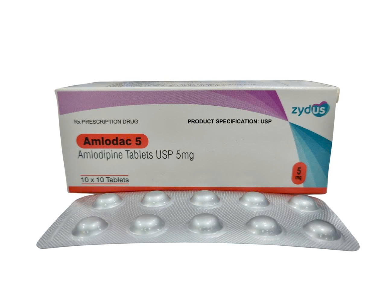 AMLODAC amlodipin 5mg cadila (h/100v)