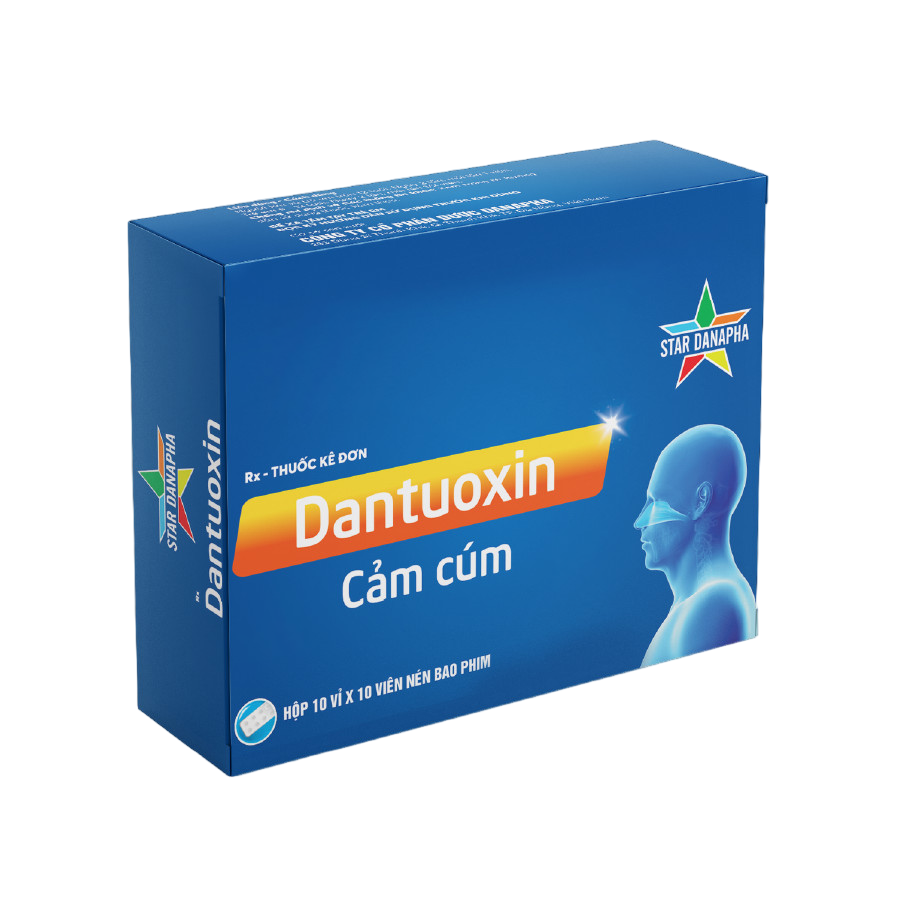 DANTUOXIN không gây buồn ngủ danapha (h/100v)