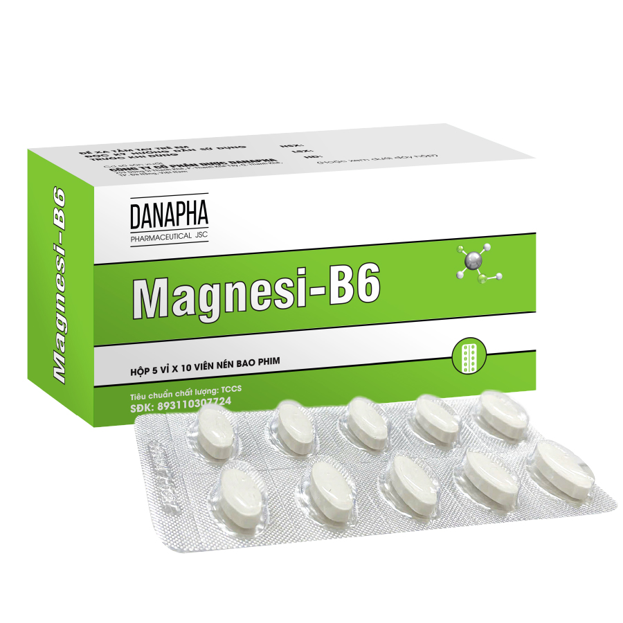 MAGNESI B6 Danapha (H/50v)