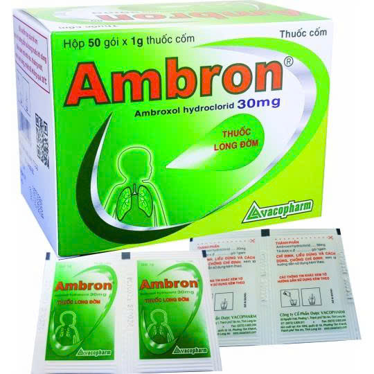 Ambron ambroxol vacopharm (h/50g/1g) (gói)