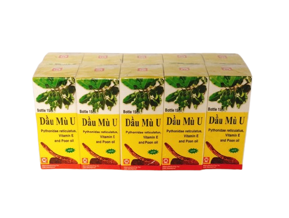 Dầu Mù U Quang Minh (Lốc/10c/15ml)