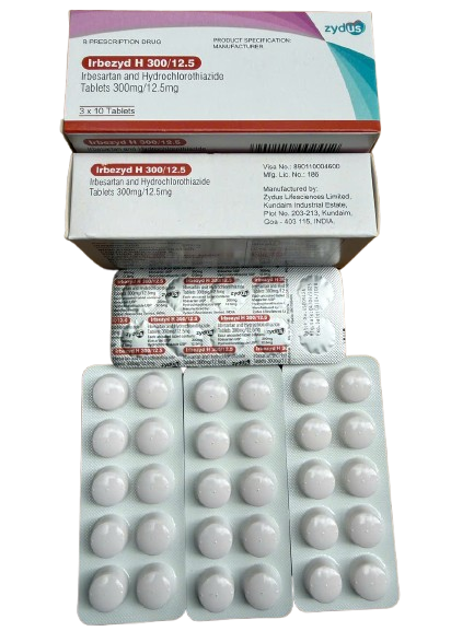 IRBEZYD H 300mg/12.5 zydus (h/30v)