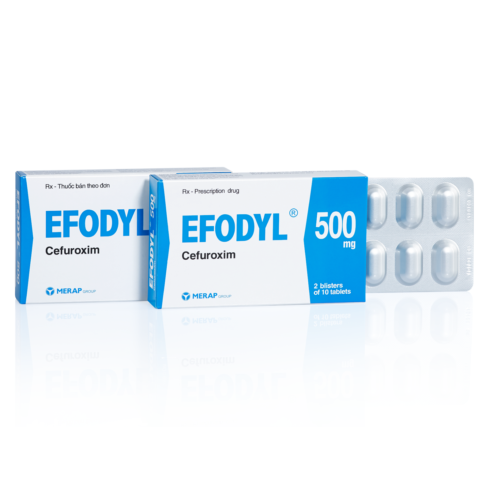 EFODYL cefuroxim 500mg - merap (h/20v)