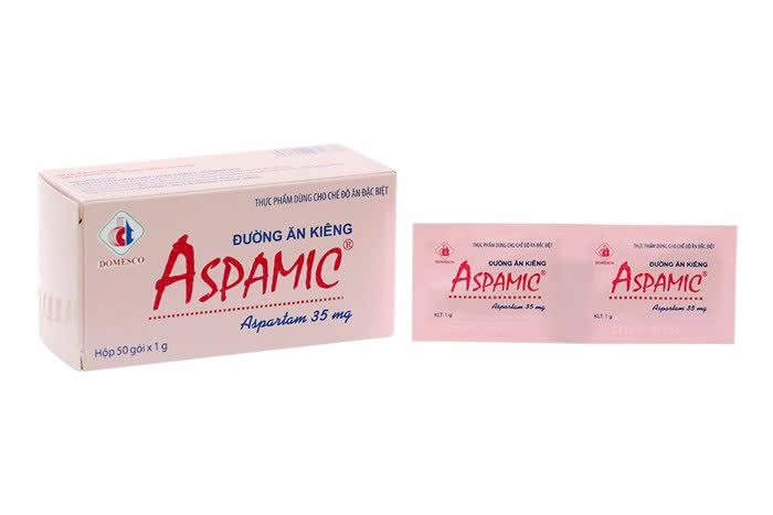 ĐƯỜNG ĂN KIÊNG ASPAMIC Domesco (h/50gói)