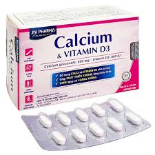 Calcium & Vitamin D3 Phúc Vinh (H/50v)
