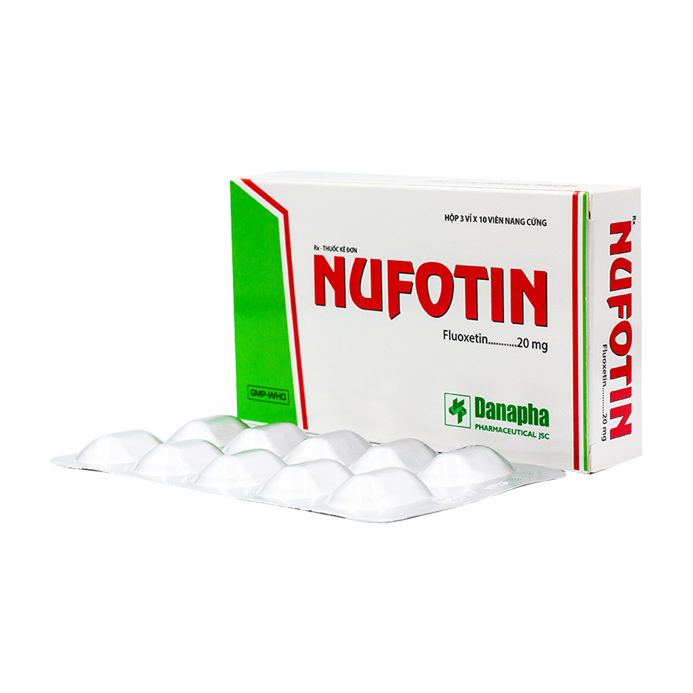 NUFOTIN fluoxetin 20mg danapha (h/30v)