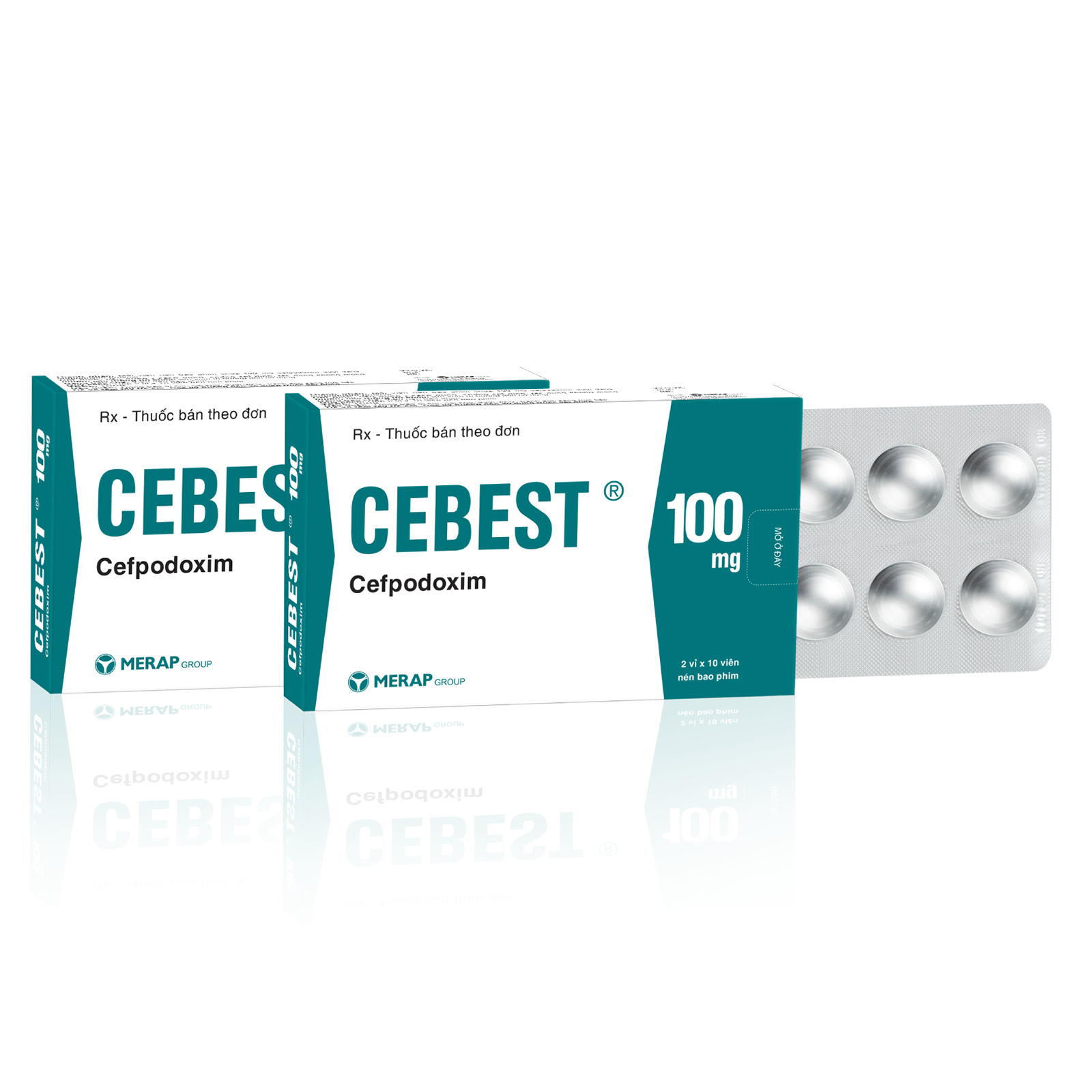 CEBEST CEFPODOXIM 100mg merap (h/20v)