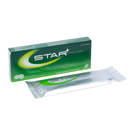 STAR SORE THROAT ngậm ho Opv (h/24v)