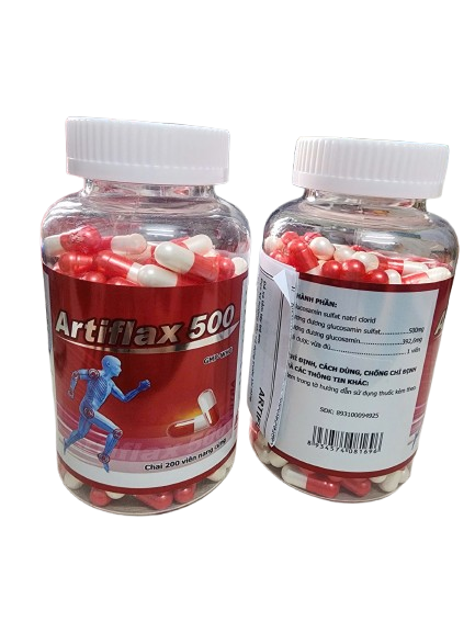 ARTIFLAX 500 Glucosamin 500mg Mekophar (C/200v)