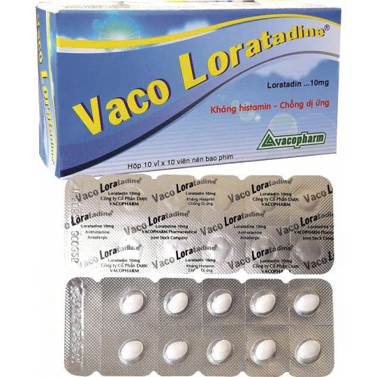 VACO LORATADINE 10mg vacopharm (h/100v)