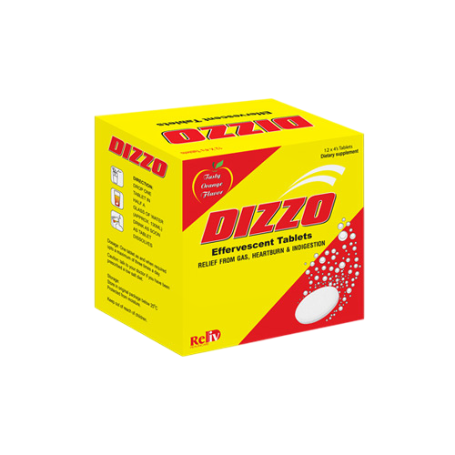 Dizzo effervescent tablets reliv (h/48v)