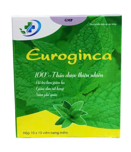GIẢM HO EUROGINCA Vinaphar (H/100V) (màu ngẫu nhiên)