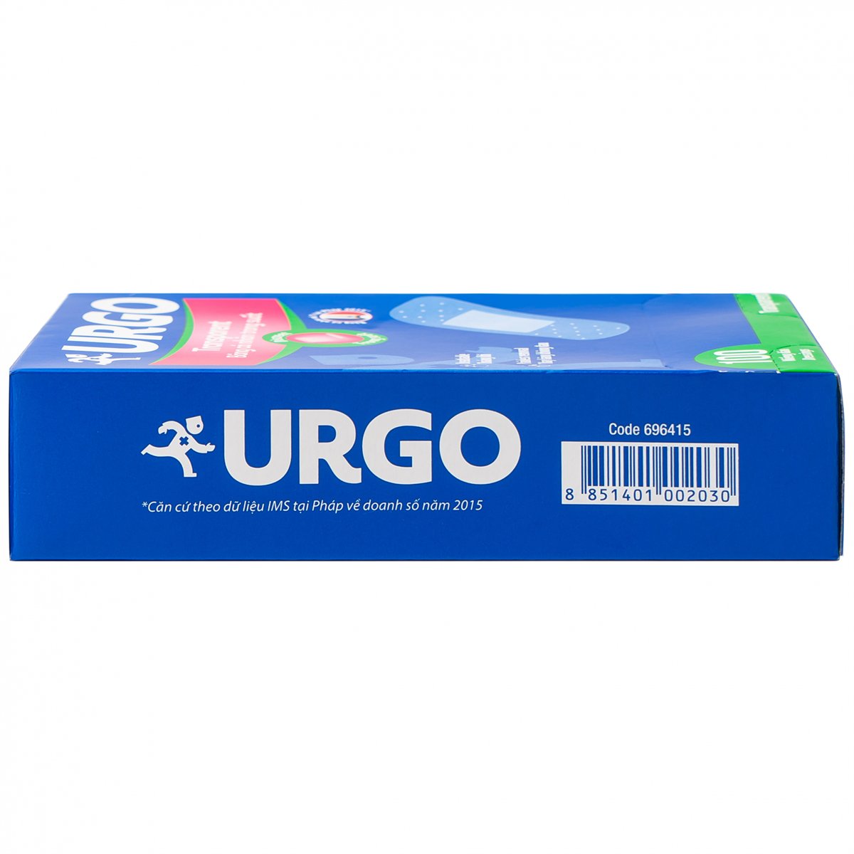 Băng cá nhân trong suốt urgo transparent (h/100m)