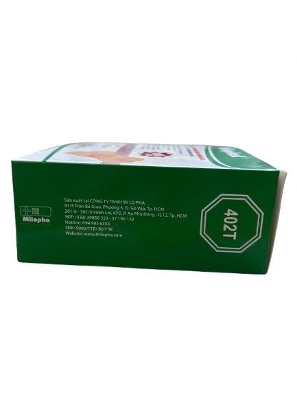 Băng keo cá nhân bằng trong suốt MILOPLAST 19mmx72mm (H/100m)